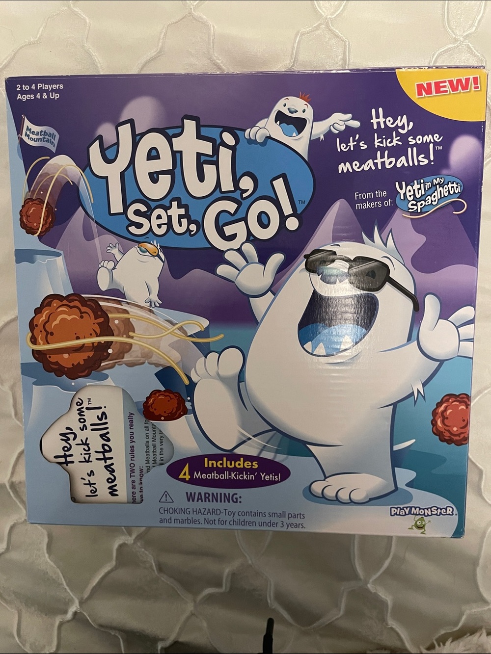 Yeti, Set, Go! Family Game - Purple